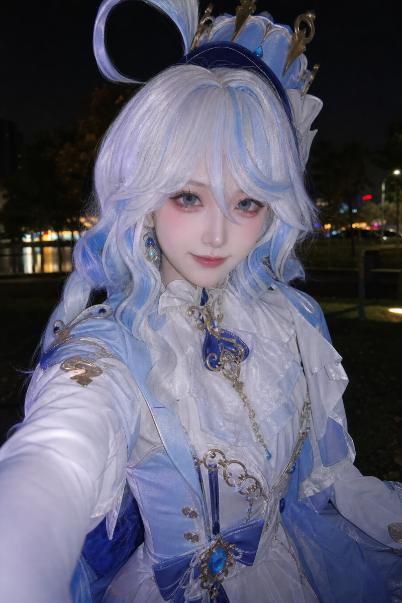 水神芙宁娜 cosplay