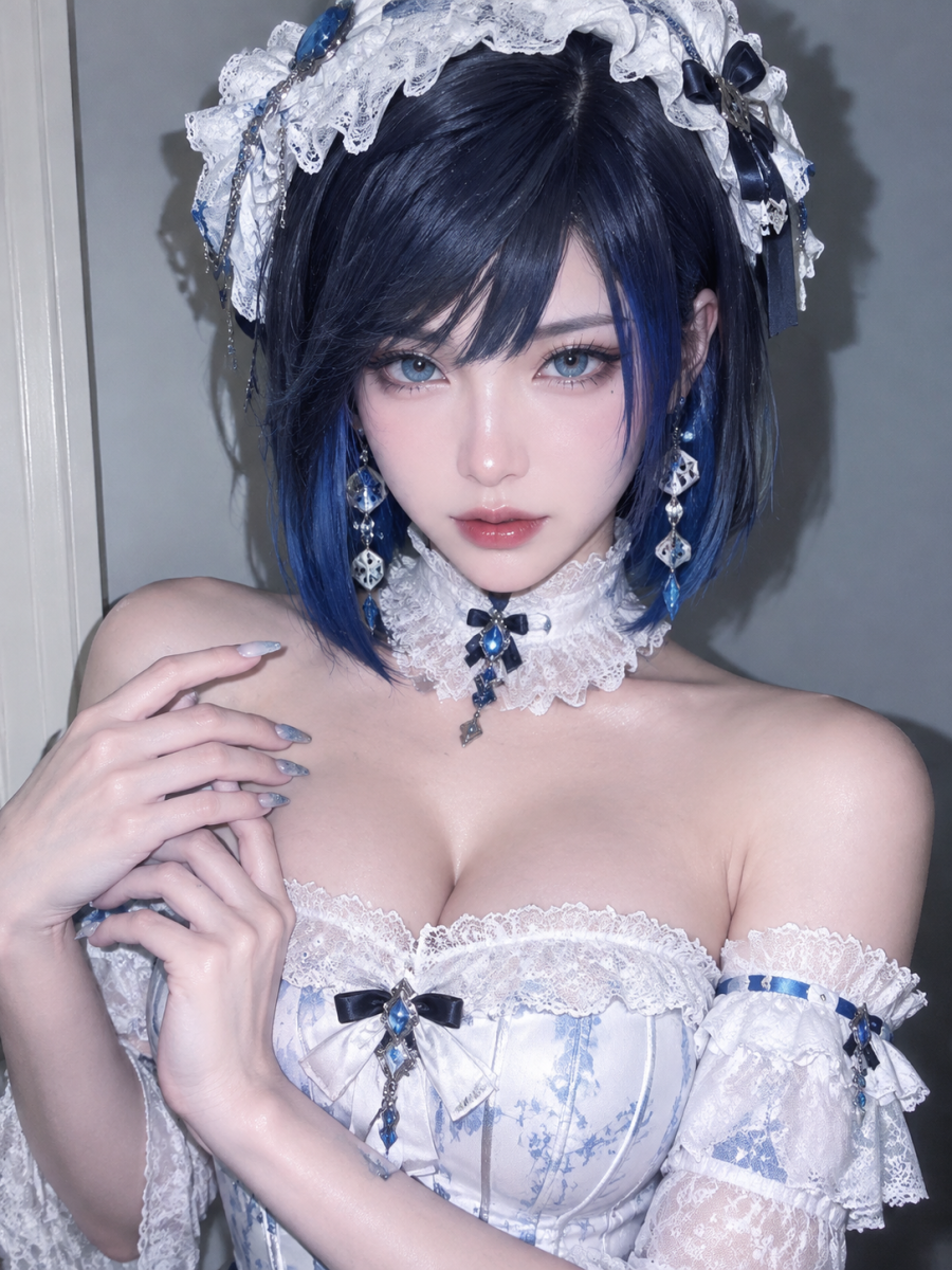 夜兰 半身照